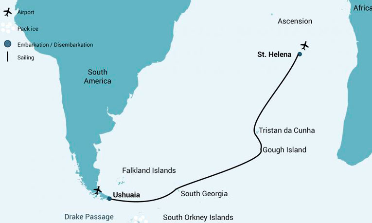  Odisea en el Océano Atlántico en el M/V Hondius