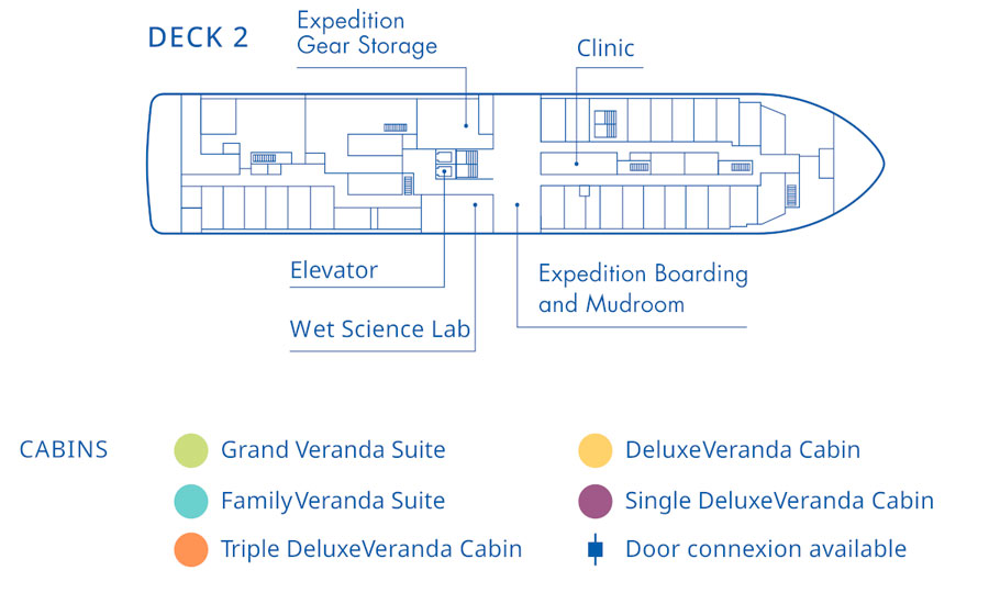 M/V Magellan Discoverer Deck 2