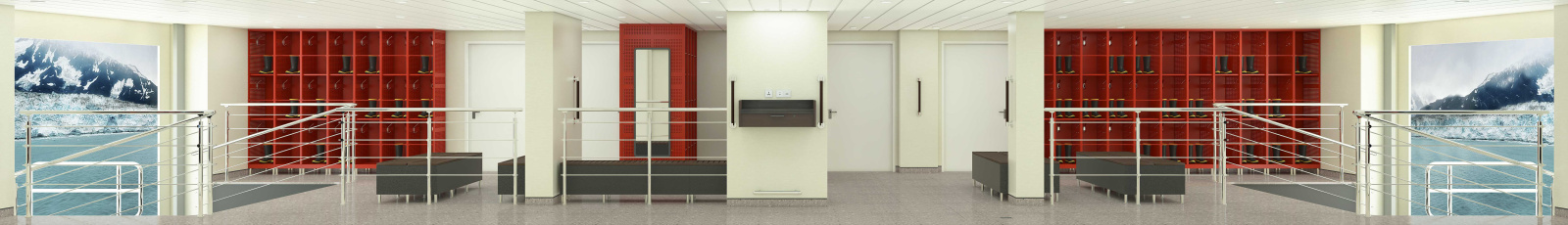 Cubierta 2 - Área de embarque