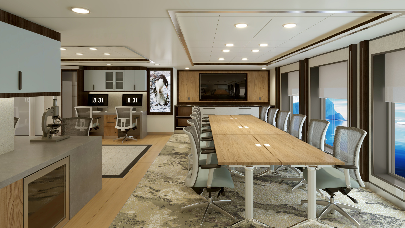 Cubierta 5 - Sala de Ciencia / Laboratorio