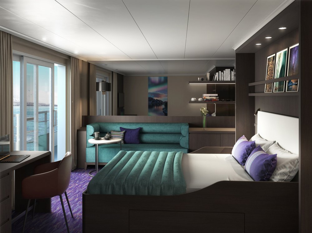 Grand suite with private balcony - Deck 7