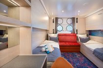 Quadruple Porthole Cabin - Deck 3