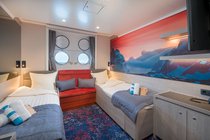 Twin Porthole Cabin - Deck 3